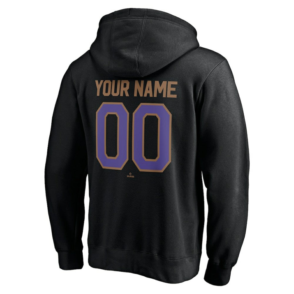 Arizona Diamondbacks Cooperstown Winning Streak Personalized Name & Number Pullover Hoodie - MLB