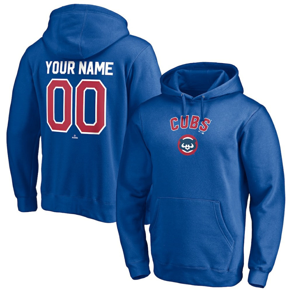 Chicago Cubs Cooperstown Winning Streak Personalized Name & Number Pullover Hoodie - MLB