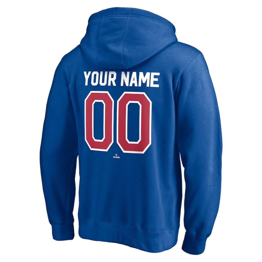 Chicago Cubs Cooperstown Winning Streak Personalized Name & Number Pullover Hoodie - MLB