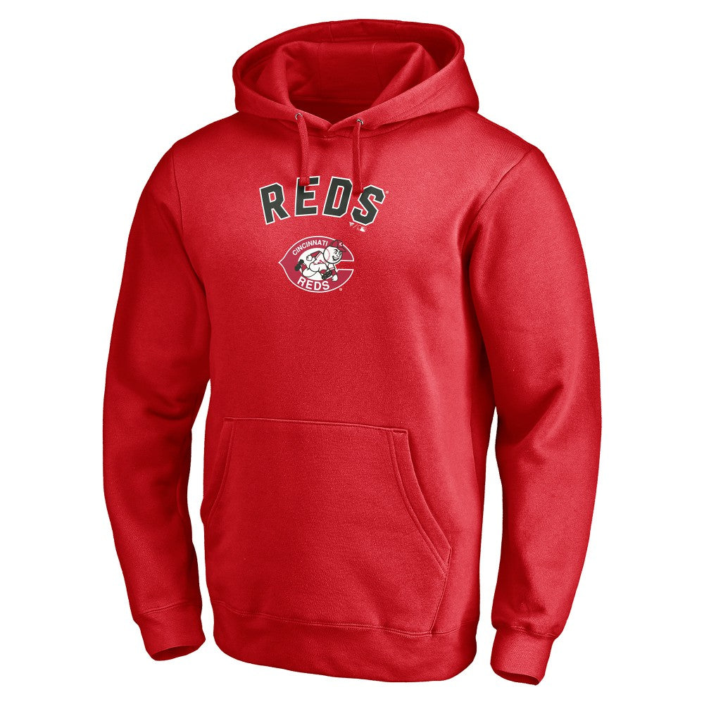 Cincinnati Reds Cooperstown Winning Streak Personalized Name & Number Pullover Hoodie - MLB