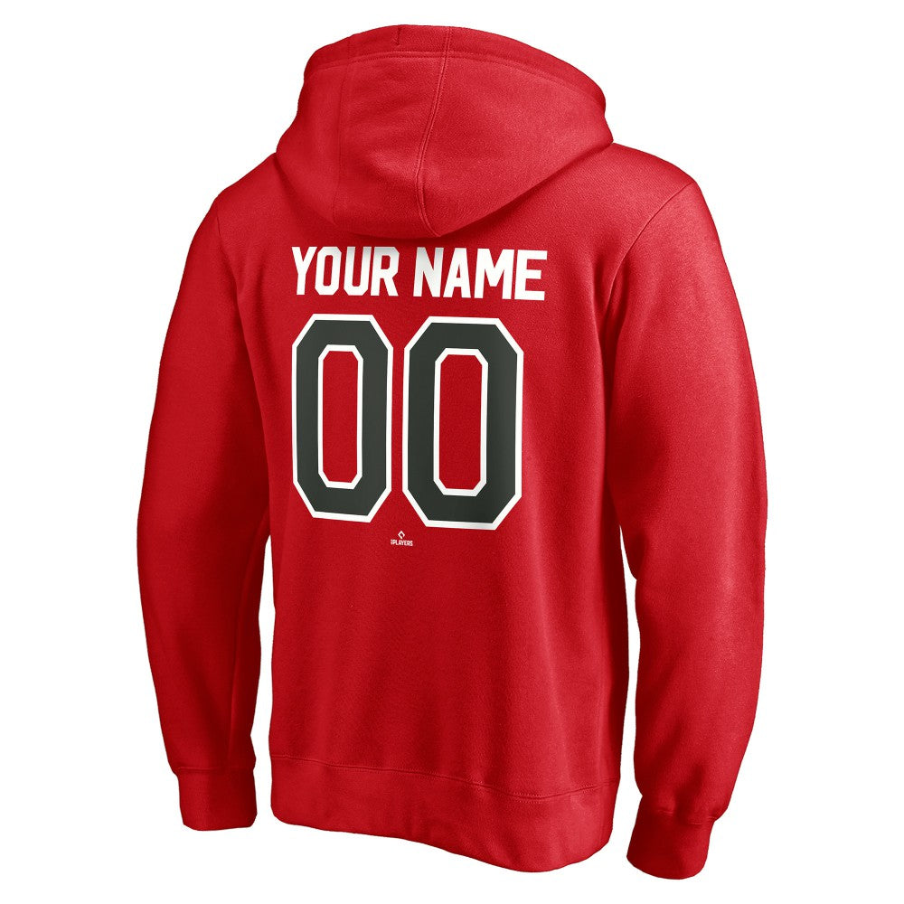 Cincinnati Reds Cooperstown Winning Streak Personalized Name & Number Pullover Hoodie - MLB