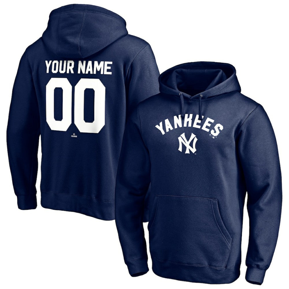 New York Yankees Cooperstown Winning Streak Personalized Name & Number Pullover Hoodie - MLB