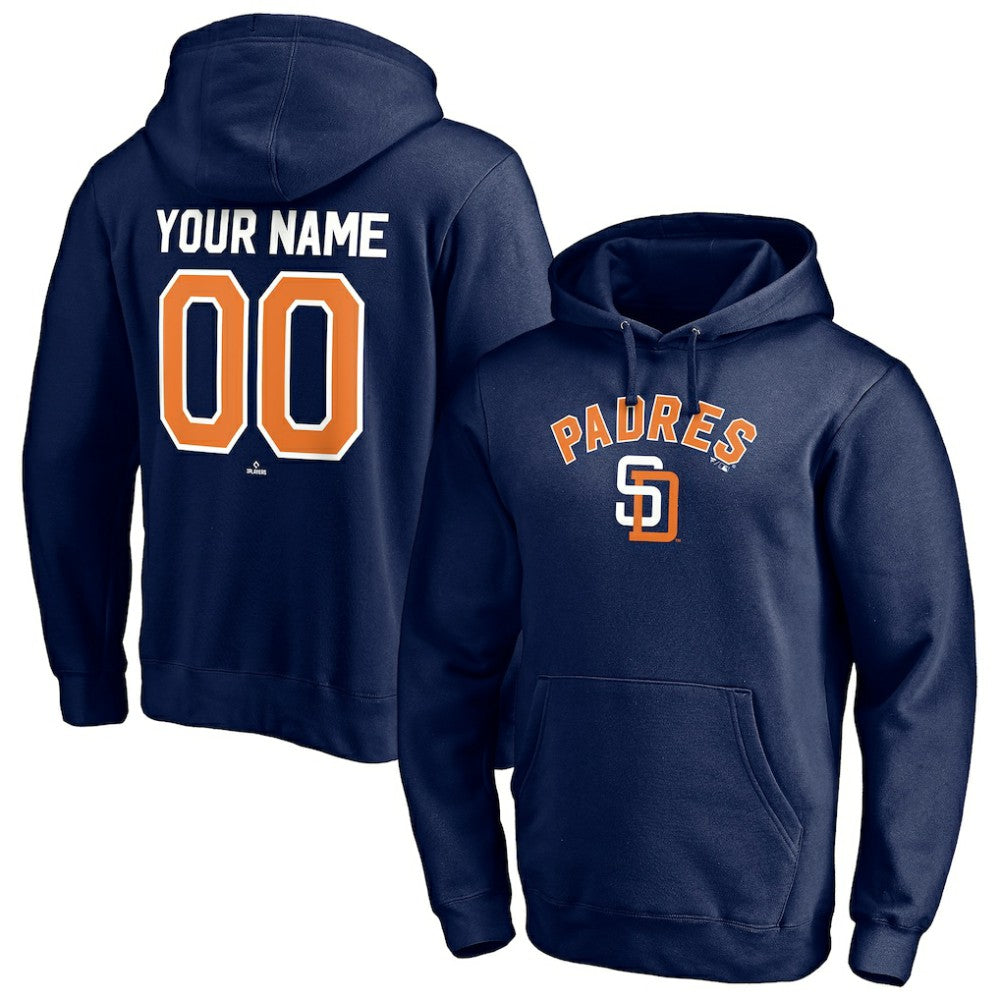 San Diego Padres Cooperstown Winning Streak Personalized Name & Number Pullover Hoodie - MLB