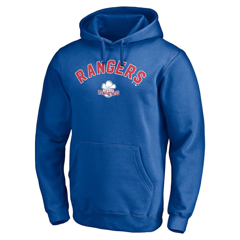 Texas Rangers Cooperstown Winning Streak Personalized Name & Number Pullover Hoodie - MLB