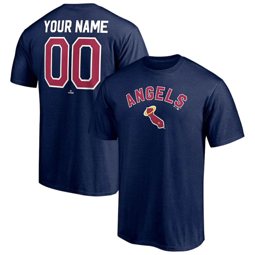 Los Angeles Angels Cooperstown Winning Streak Personalized Name & Number T-Shirt - MLB