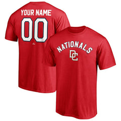 Washington Nationals Cooperstown Winning Streak Personalized Name & Number T-Shirt - MLB