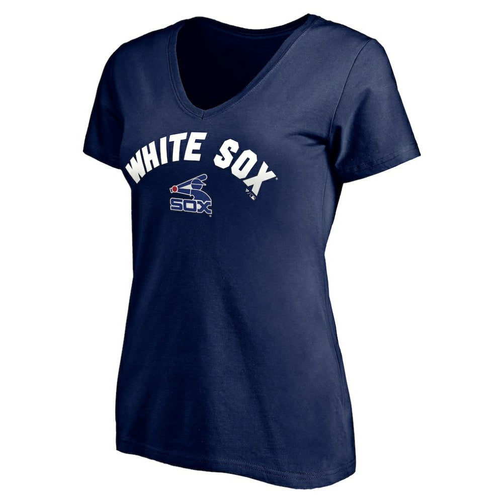 Chicago White Sox Women's Cooperstown Winning Streak Personalized Name & Number V-Neck T-Shirt - MLB