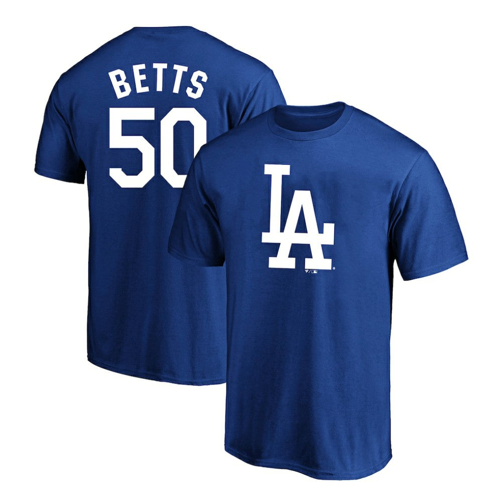 Mookie Betts Los Angeles Dodgers Fanatics Big & Tall Name & Number T-Shirt - MLB