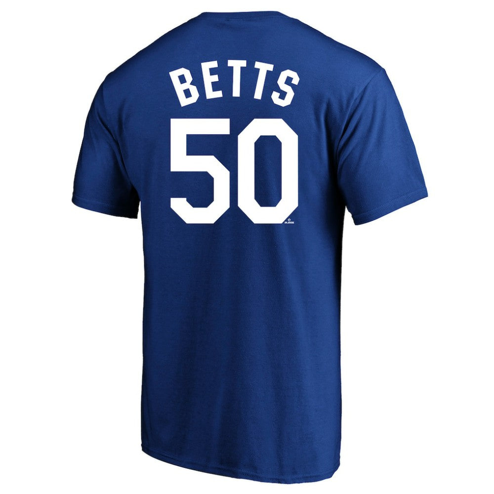 Mookie Betts Los Angeles Dodgers Fanatics Big & Tall Name & Number T-Shirt - MLB