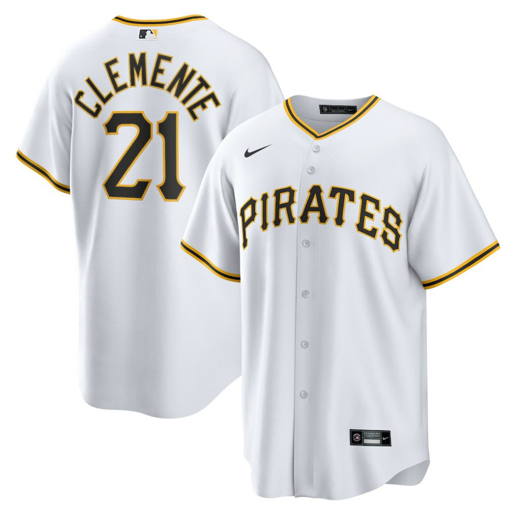Roberto Clemente Pittsburgh Pirates Nike Home Replica Player Name Jersey - MLB