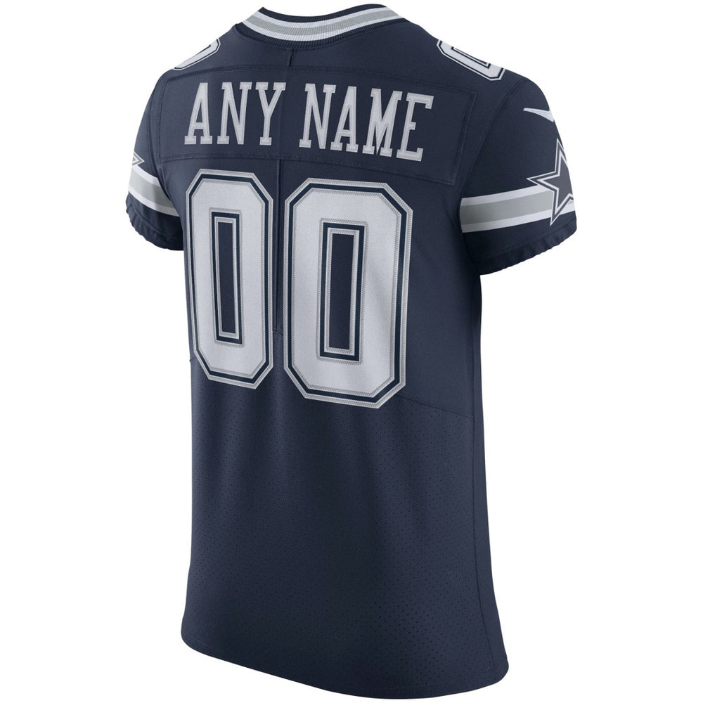 Dallas Cowboys Vapor Elite Custom Jersey Navy | Nike for Sale