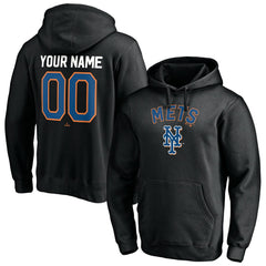 New York Mets Cooperstown Winning Streak Alternate Personalized Name & Number Pullover Hoodie - MLB