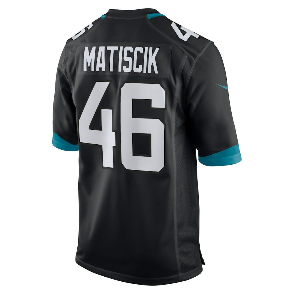 Ross Matiscik Jacksonville Jaguars Alternate Game Jersey Black | Nike for Sale