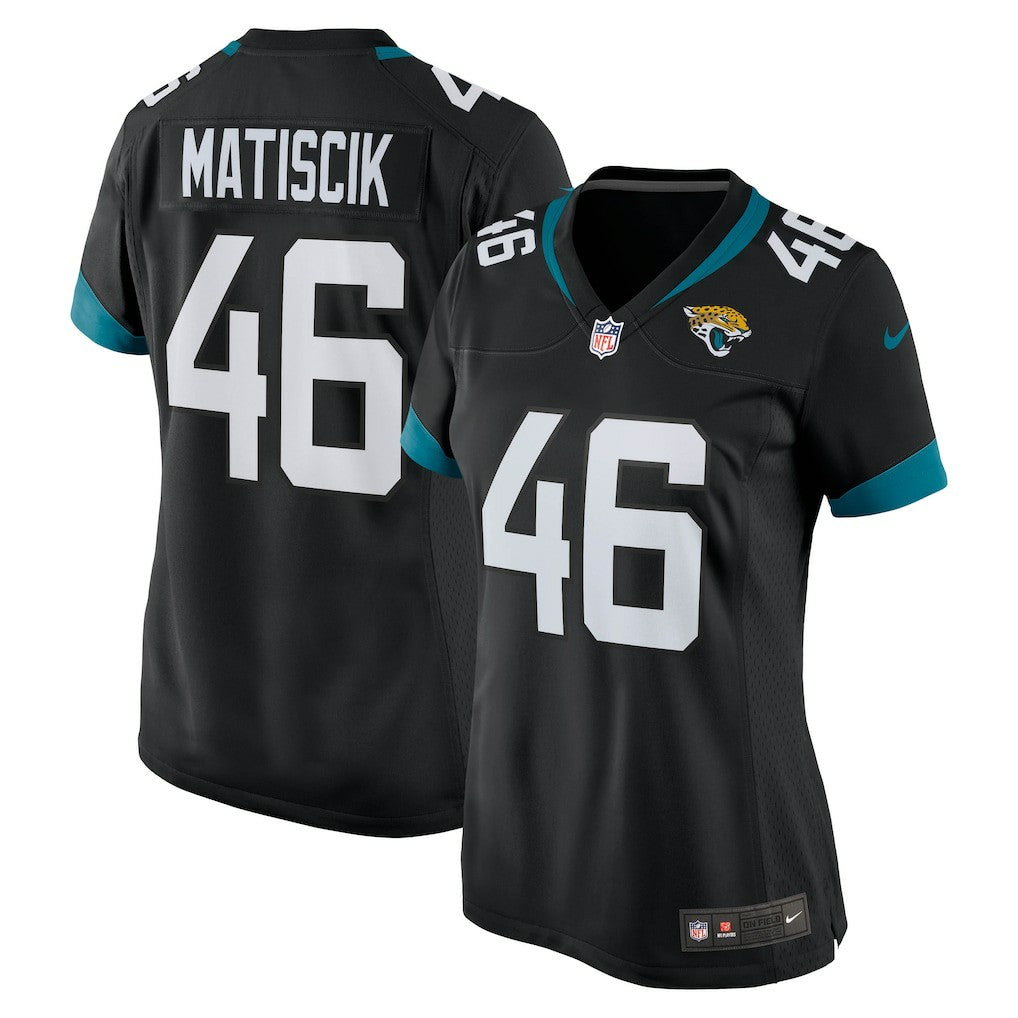 Ross Matiscik Jacksonville Jaguars Women's Game Jersey Black | Nike for Sale