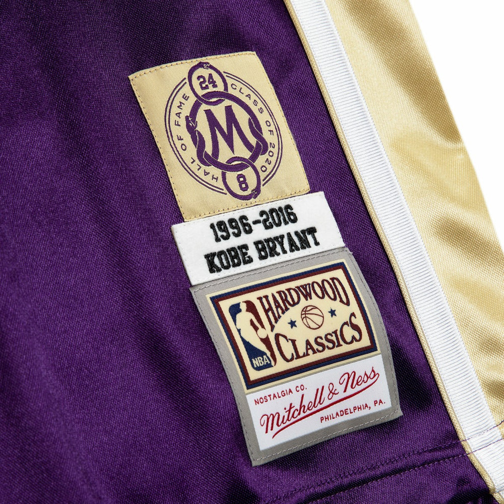 Kobe Bryant Los Angeles Lakers Hall of Fame Class of 2020 #8 Authentic Jersey Purple - NBA