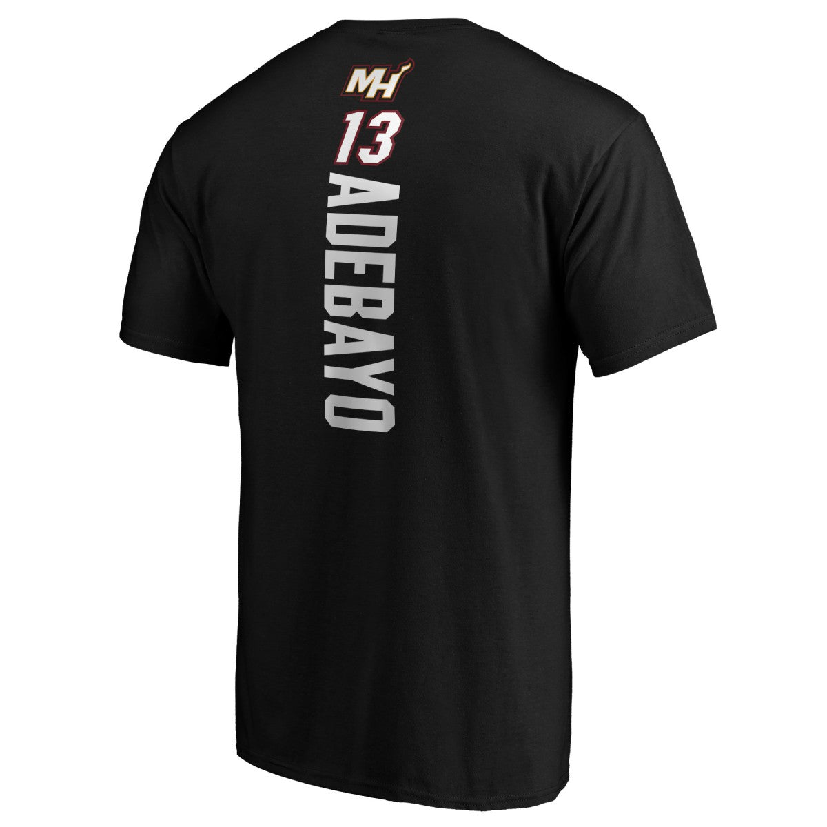 Bam Adebayo Miami Heat Playmaker Name & Number T-Shirt Black - NBA