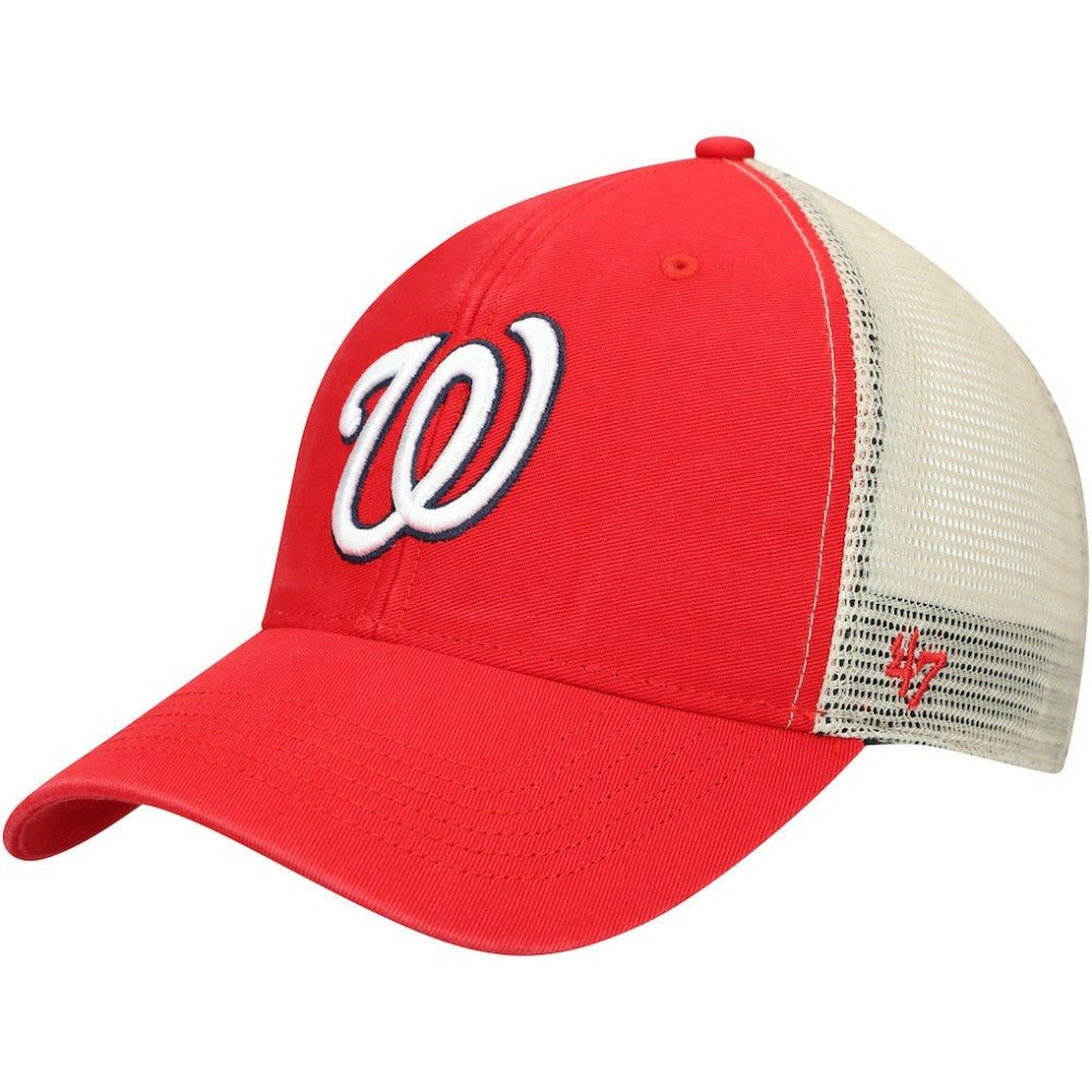 Washington Nationals '47 Flagship Washed MVP Trucker Snapback Hat - MLB