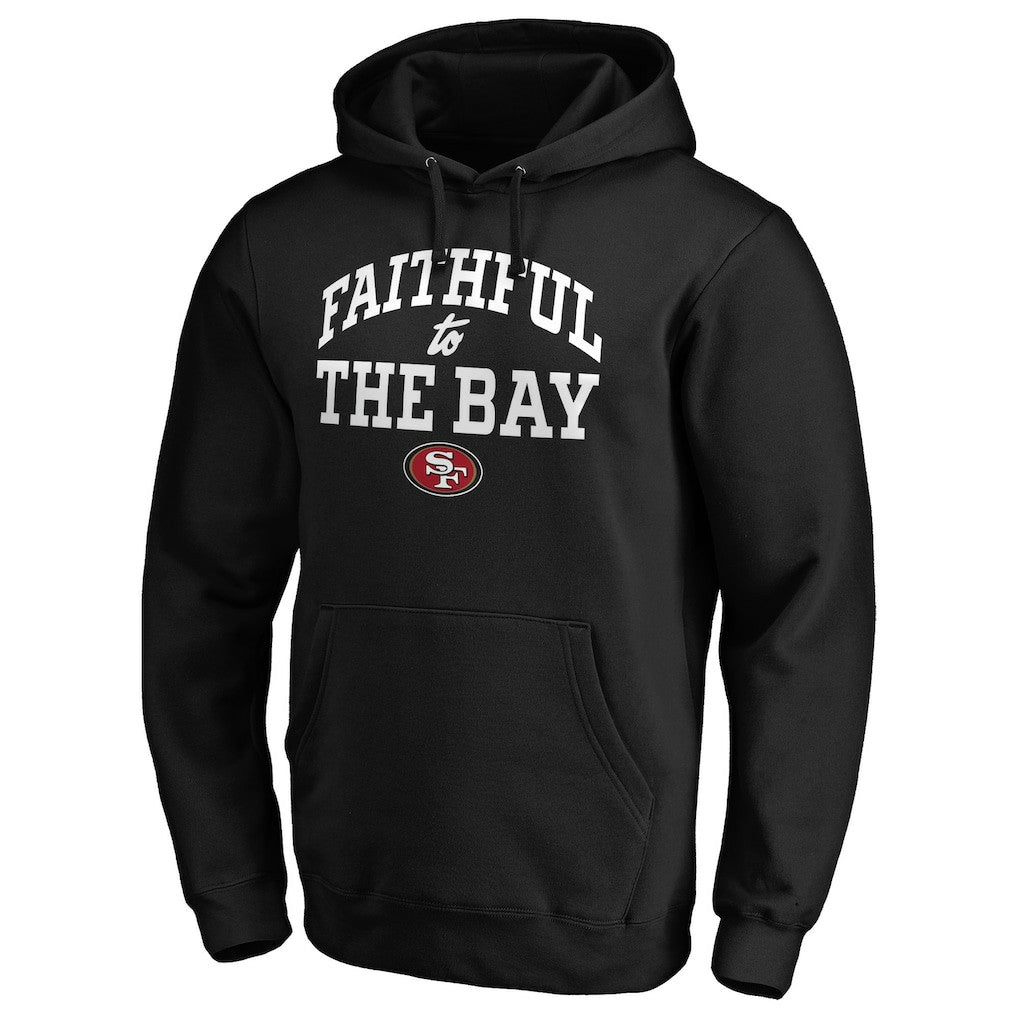 San Francisco 49ers Faithful To The Bay Pullover Hoodie Black | NFL
