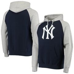 New York Yankees Stitches Raglan Pullover Hoodie - MLB