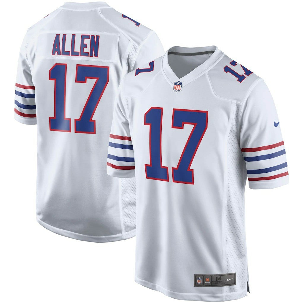 Josh Allen Buffalo Bills Alternate Game Player Jersey White | Nike for Sale
