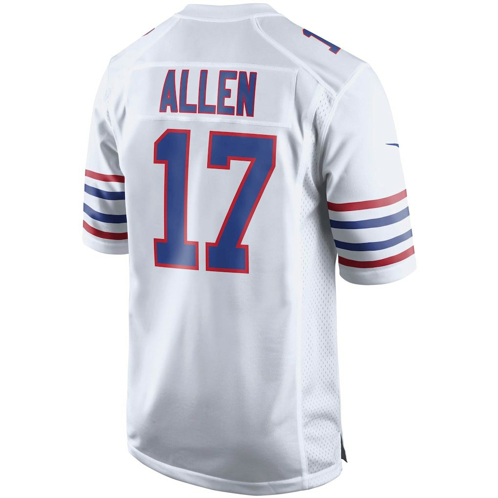 Josh Allen Buffalo Bills Alternate Game Player Jersey White | Nike for Sale