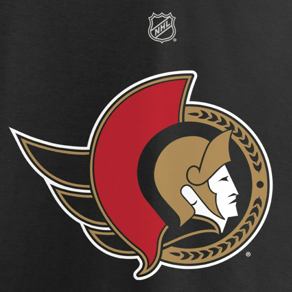 Brady Tkachuk Ottawa Senators Fanatics Authentic Stack Name & Number T-Shirt - Black - NHL