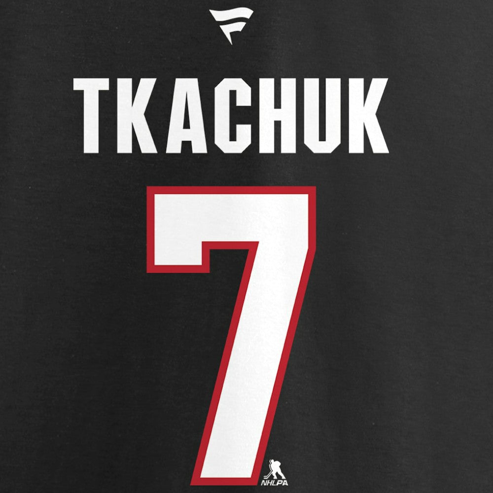 Brady Tkachuk Ottawa Senators Fanatics Authentic Stack Name & Number T-Shirt - Black - NHL