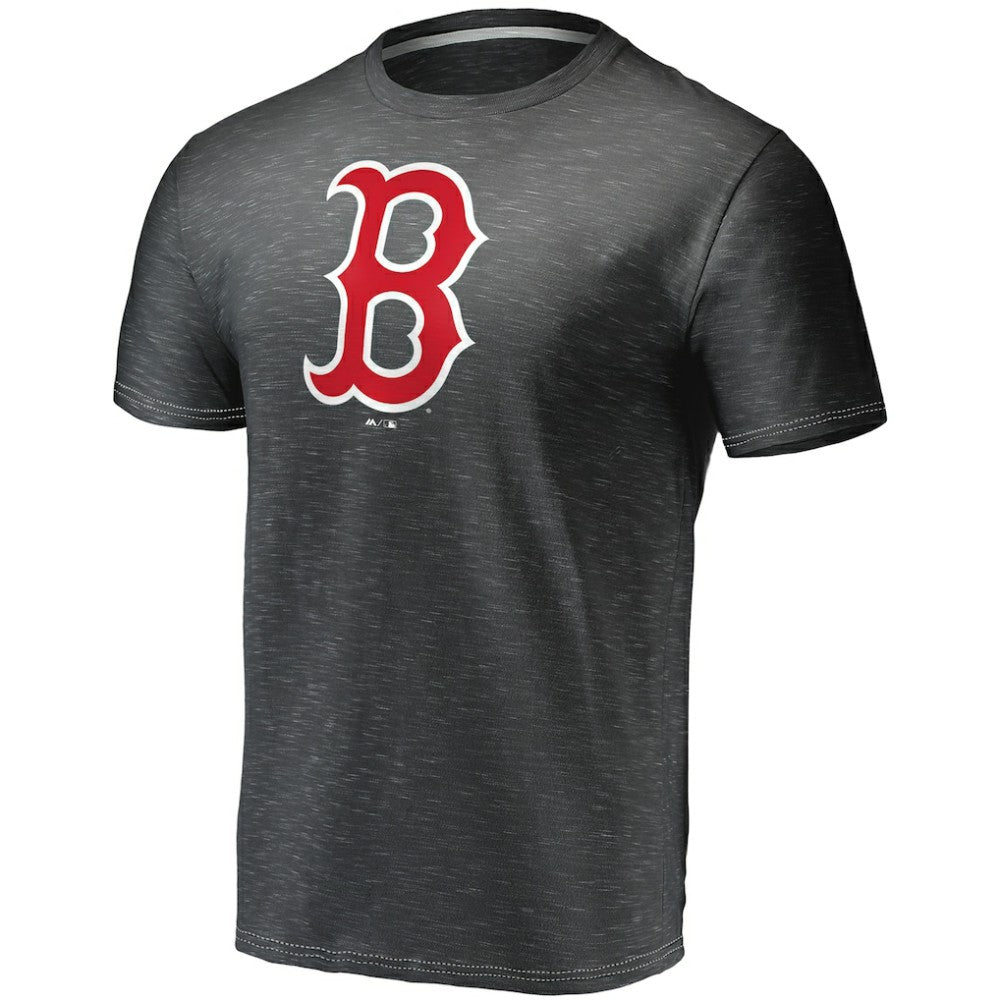 Boston Red Sox Fanatics Official Logo Space Dye T-Shirt - MLB