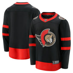 Ottawa Senators Fanatics Home Breakaway Jersey - Black - NHL