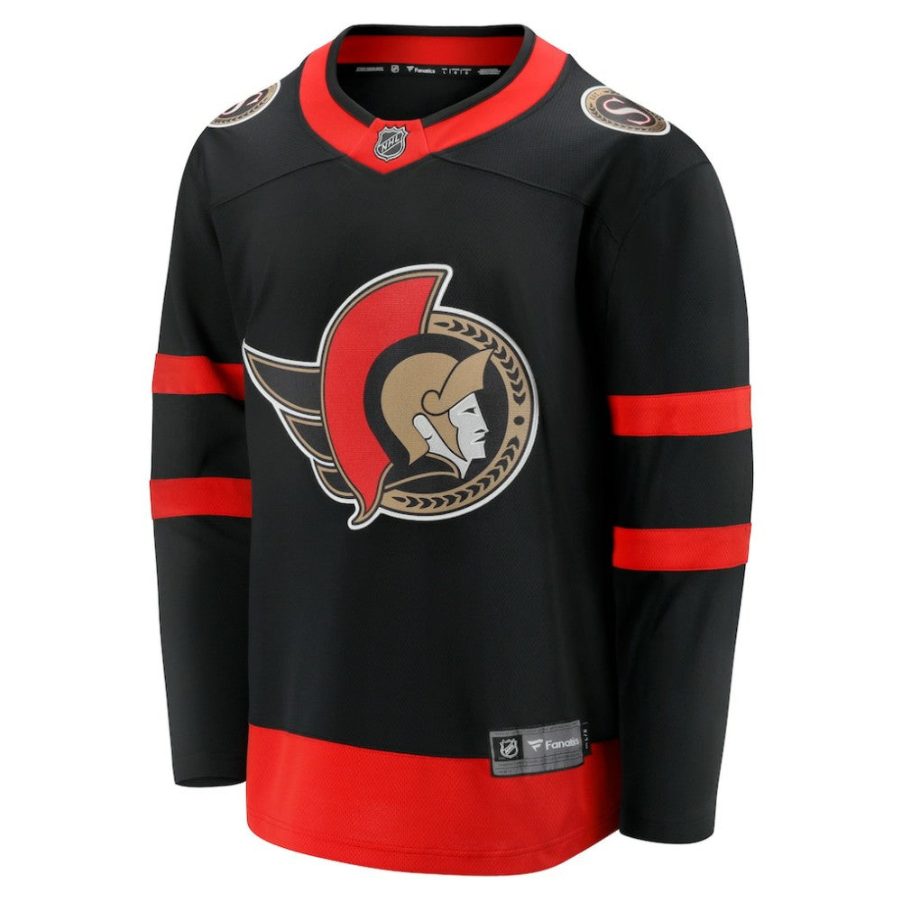 Ottawa Senators Fanatics Home Breakaway Jersey - Black - NHL