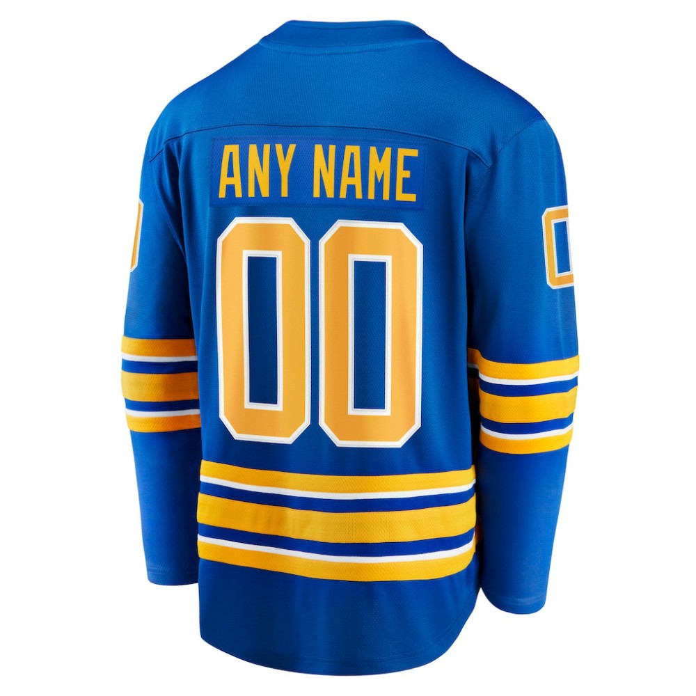 Buffalo Sabres Fanatics Home Breakaway Custom Jersey - Royal - NHL