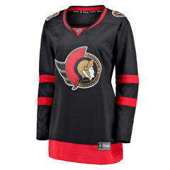 Ottawa Senators Fanatics Women's Home Breakaway Jersey - Black - NHL
