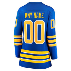 Buffalo Sabres Fanatics Women's Home Breakaway Custom Jersey - Royal - NHL