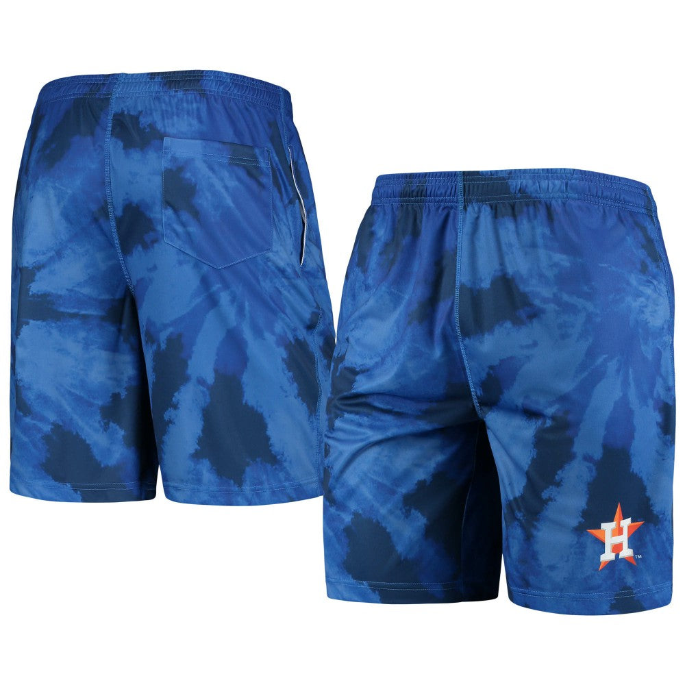 Houston Astros FOCO Tie-Dye Training Shorts - MLB