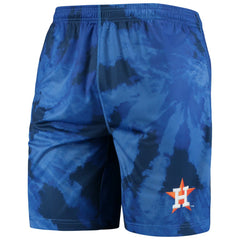 Houston Astros FOCO Tie-Dye Training Shorts - MLB