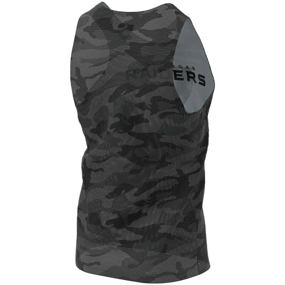 Las Vegas Raiders FOCO Reversible Mesh Tank Top Black/Gray | NFL