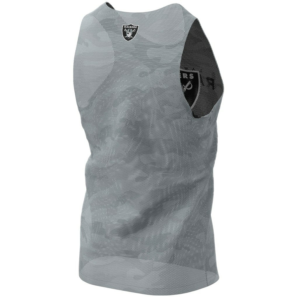 Las Vegas Raiders FOCO Reversible Mesh Tank Top Black/Gray | NFL