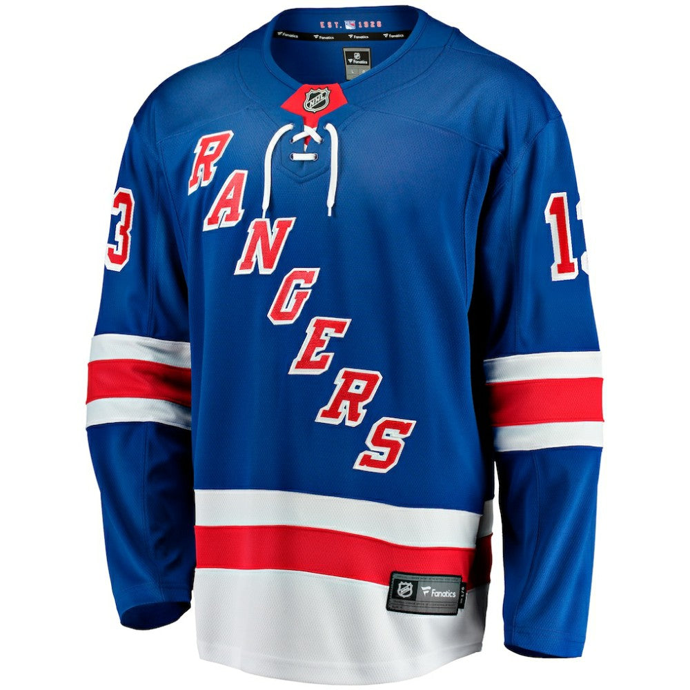 Alexis Lafreniere New York Rangers Fanatics Home Breakaway Jersey - Blue - NHL