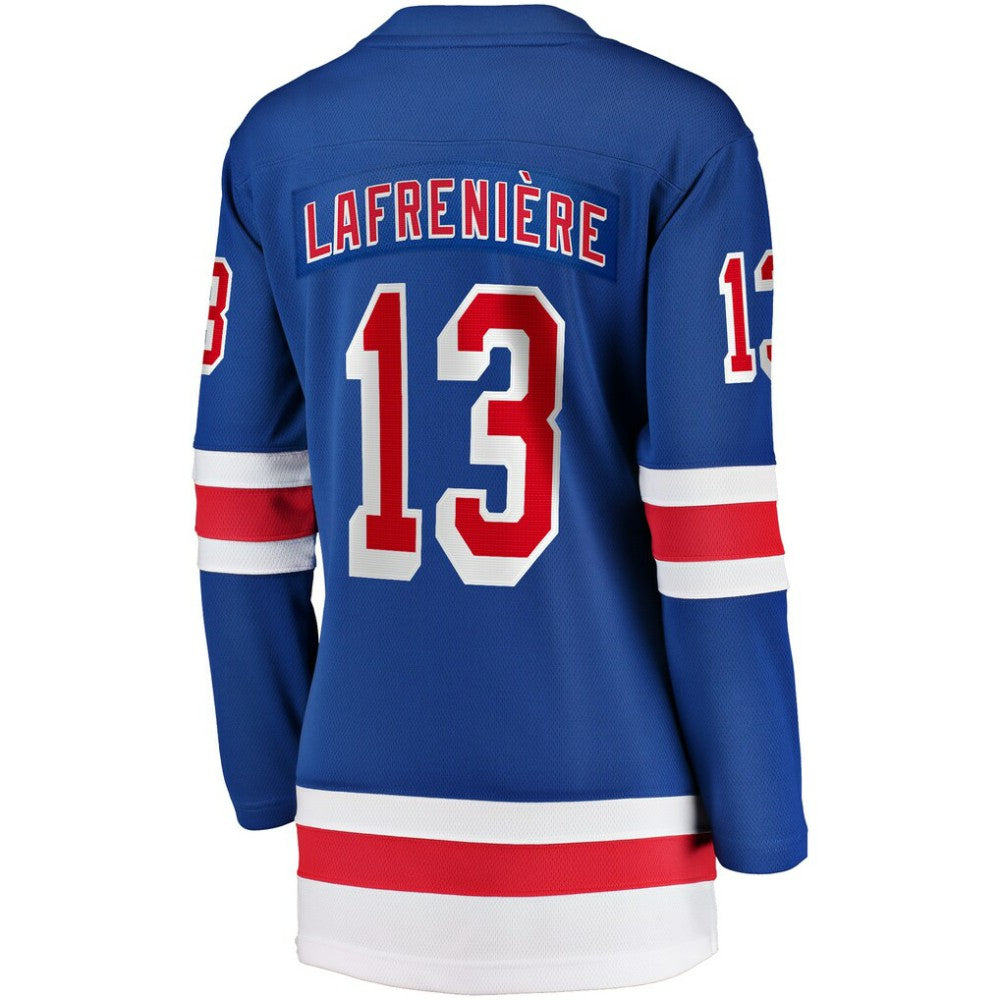 Alexis Lafrenière New York Rangers Fanatics Women's Breakaway Player Jersey - Blue - NHL