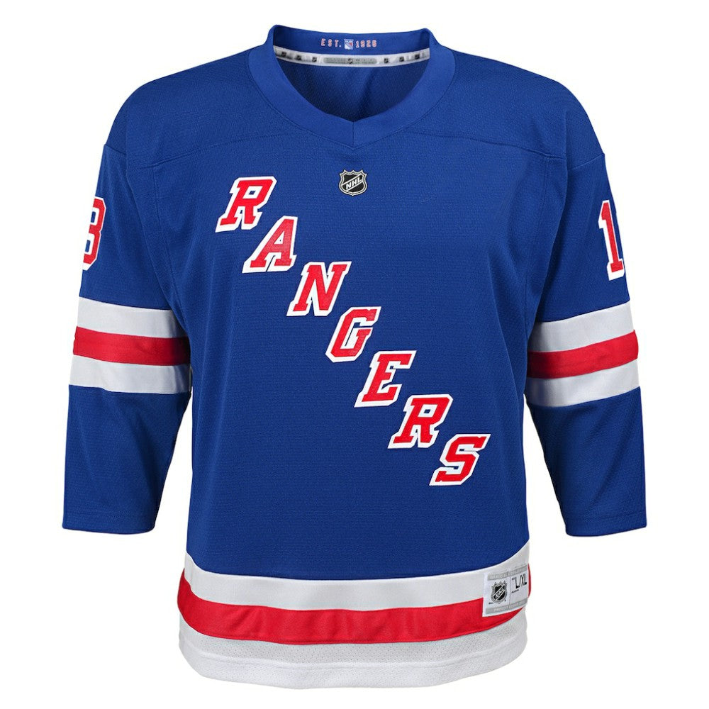 Alexis Lafreniere New York Rangers Youth Home Replica Player Jersey - Blue - NHL