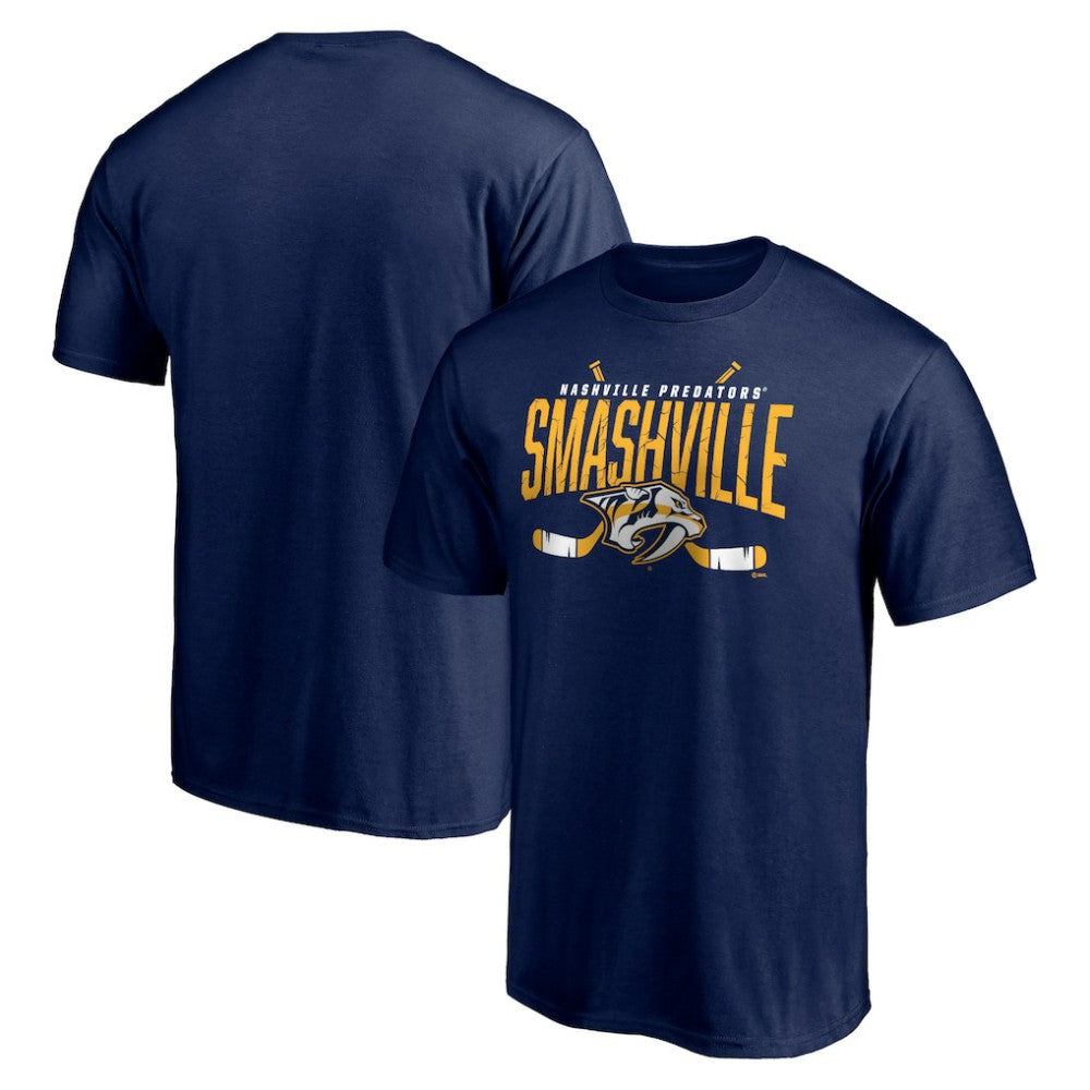 Nashville Predators Core Hometown T-Shirt - Navy - NHL