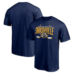 Nashville Predators Core Hometown T-Shirt - Navy - NHL