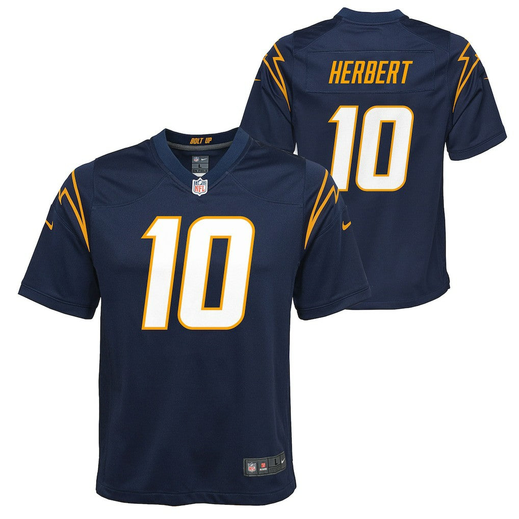 Justin Herbert Los Angeles Chargers Youth Game Jersey Navy | Nike for Sale