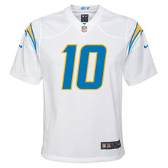 Justin Herbert Los Angeles Chargers Youth Game Jersey White | Nike for Sale