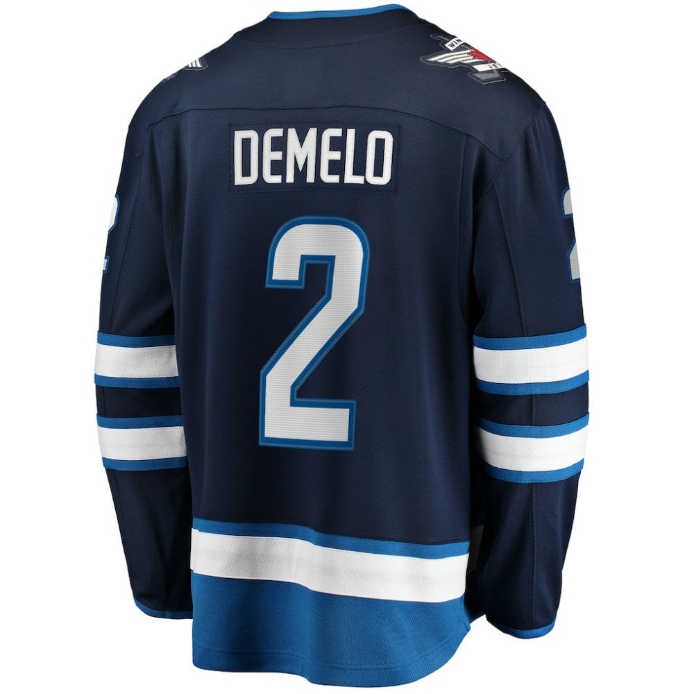Dylan DeMelo Winnipeg Jets Fanatics Breakaway Player Jersey - Navy - NHL