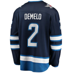 Dylan DeMelo Winnipeg Jets Fanatics Breakaway Player Jersey - Navy - NHL