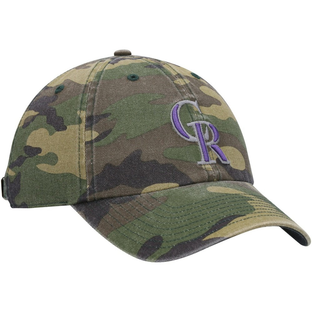 Colorado Rockies '47 Team Clean Up Adjustable Hat - MLB