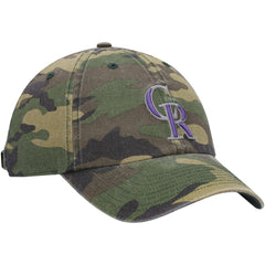Colorado Rockies '47 Team Clean Up Adjustable Hat - MLB