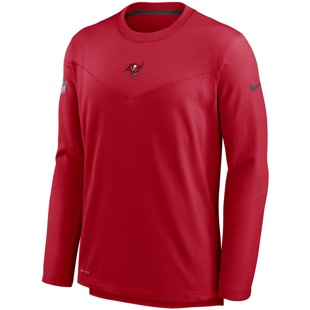 Tampa Bay Buccaneers Sideline Team Performance Pullover Sweatshirt Red | Nike for Sale
