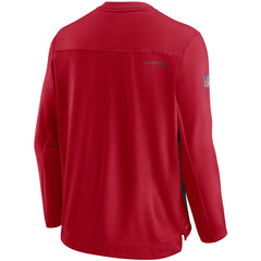 Tampa Bay Buccaneers Sideline Team Performance Pullover Sweatshirt Red | Nike for Sale
